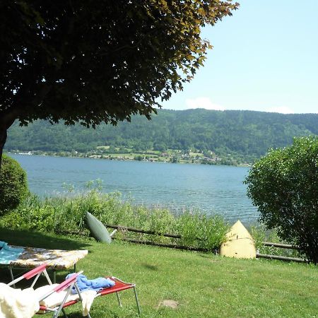 Anna Seeblick Appartement, Haus Haensel&Gretel Am Ossiachersee Mit Direktem Seezugang, Hallenbad, Skiarena Gerlitzen Bodensdorf Kültér fotó