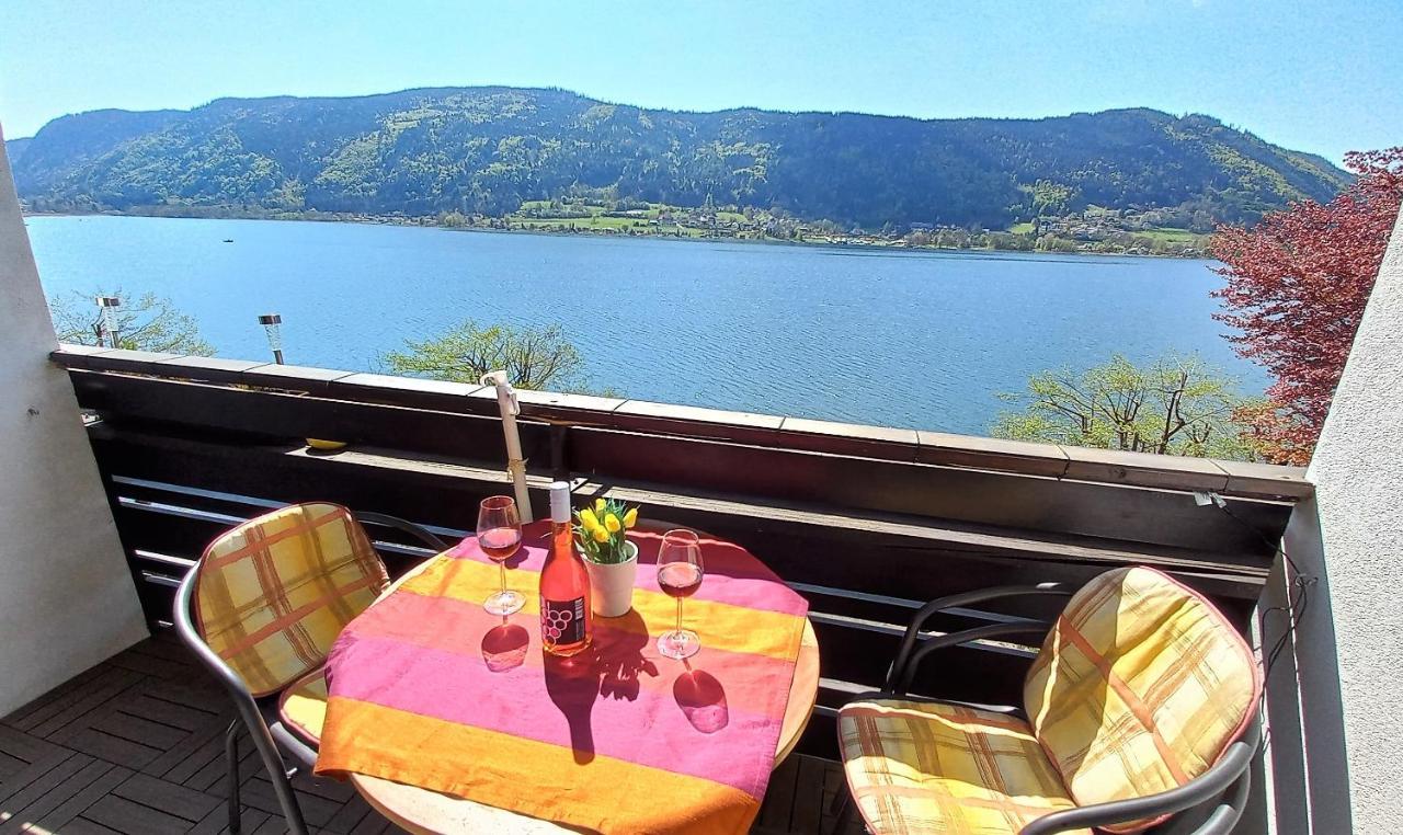 Anna Seeblick Appartement, Haus Haensel&Gretel Am Ossiachersee Mit Direktem Seezugang, Hallenbad Bodensdorf Kültér fotó