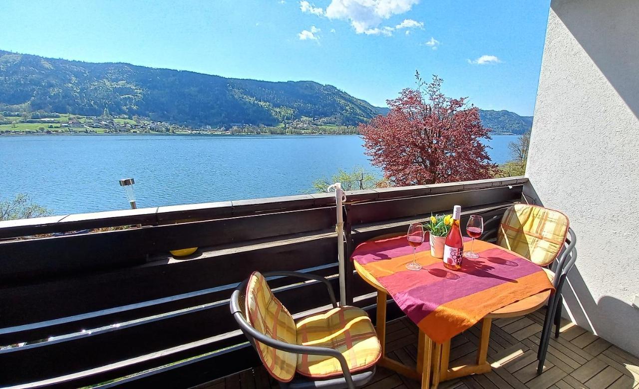 Anna Seeblick Appartement, Haus Haensel&Gretel Am Ossiachersee Mit Direktem Seezugang, Hallenbad Bodensdorf Kültér fotó