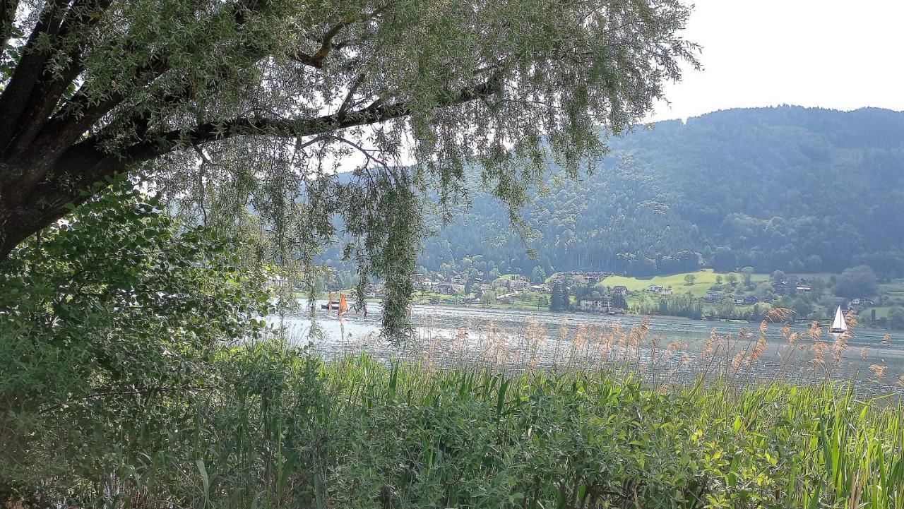 Anna Seeblick Appartement, Haus Haensel&Gretel Am Ossiachersee Mit Direktem Seezugang, Hallenbad Bodensdorf Kültér fotó
