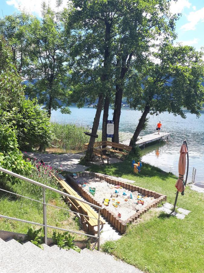 Anna Seeblick Appartement, Haus Haensel&Gretel Am Ossiachersee Mit Direktem Seezugang, Hallenbad Bodensdorf Kültér fotó