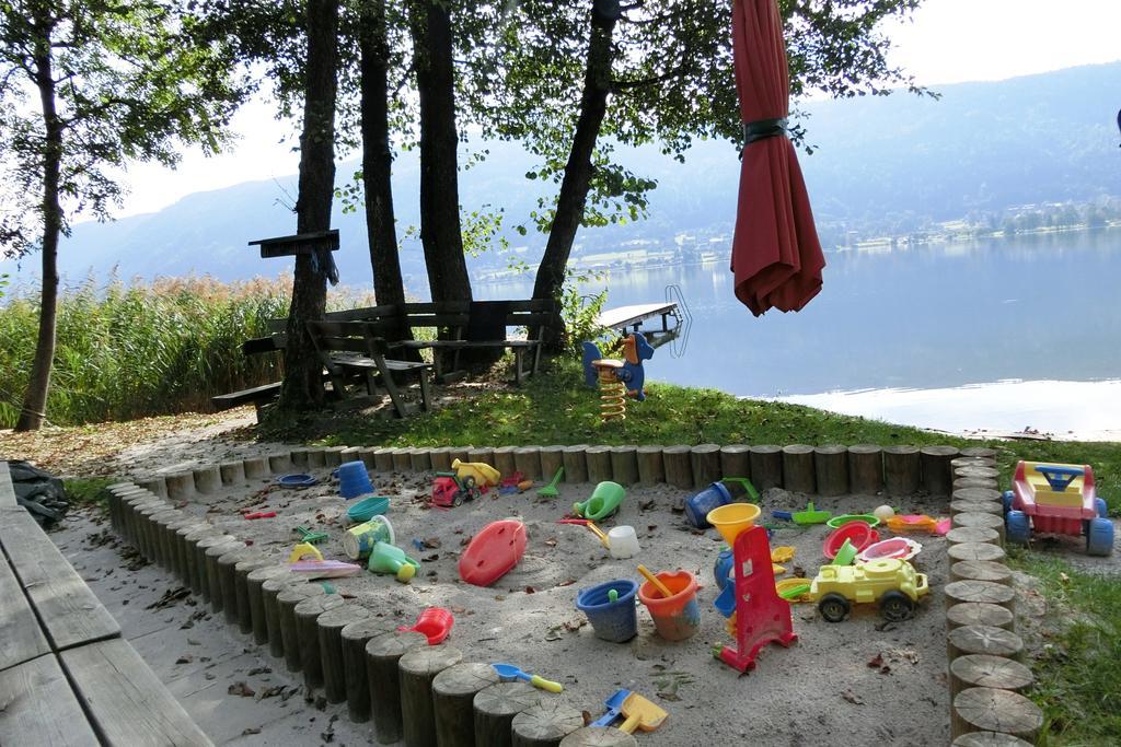 Anna Seeblick Appartement, Haus Haensel&Gretel Am Ossiachersee Mit Direktem Seezugang, Hallenbad Bodensdorf Kültér fotó
