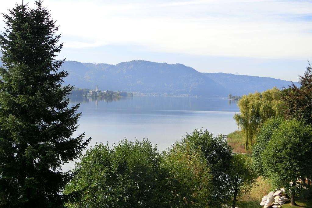 Anna Seeblick Appartement, Haus Haensel&Gretel Am Ossiachersee Mit Direktem Seezugang, Hallenbad, Skiarena Gerlitzen Bodensdorf Kültér fotó